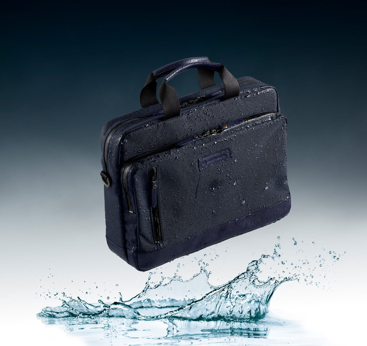 Johnston Murphy Men's Hudson Waterproof Briefcase