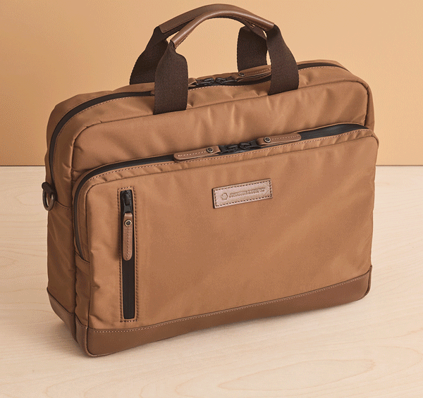 Johnston Murphy Men's Hudson Waterproof Briefcase