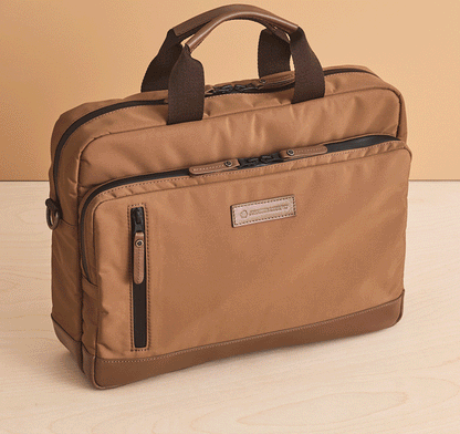 Johnston Murphy Men's Hudson Waterproof Briefcase