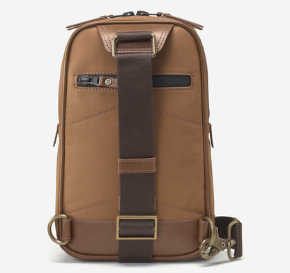 Johnston Murphy Men's Hudson Waterproof Sling Bag