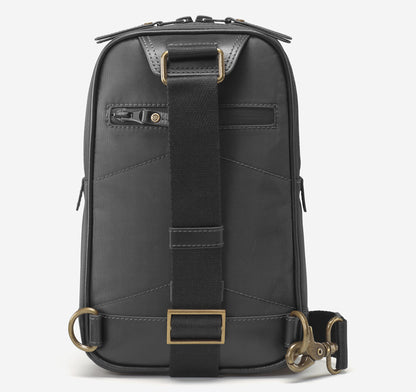 Johnston Murphy Men's Hudson Waterproof Sling Bag