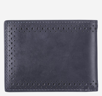 Johnston Murphy Men's 175th Anniversary Colorblocked Billfold Wallet