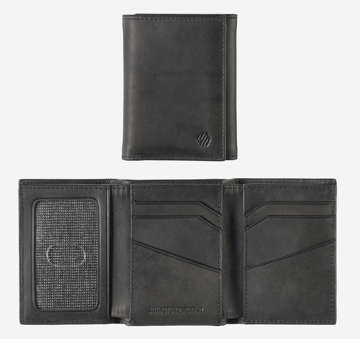 Johnston Murphy Men's Rhodes Trifold Wallet