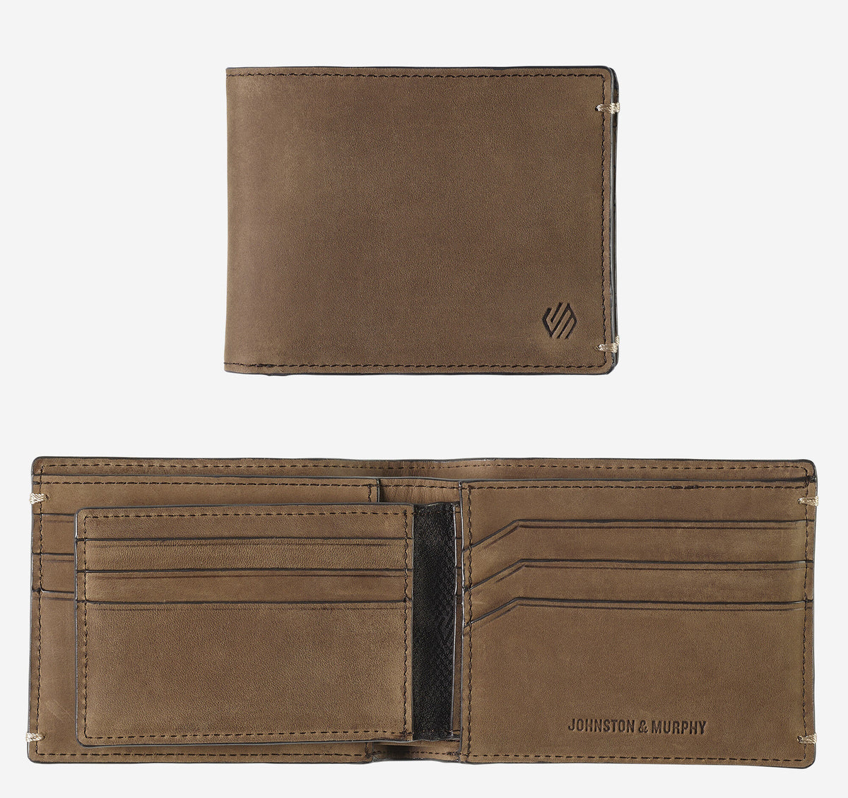 Johnston Murphy Men's Jackson 2-in-1 Billfold Wallet
