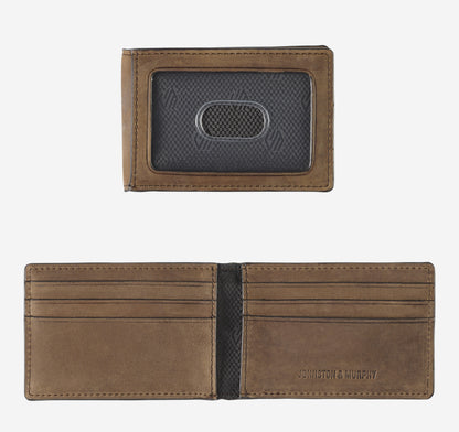 Johnston Murphy Men's Jackson 2-in-1 Billfold Wallet
