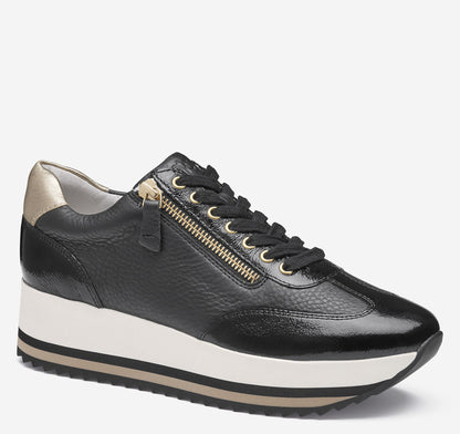 Johnston Murphy Women's Gracie Side-Zip Lace Up