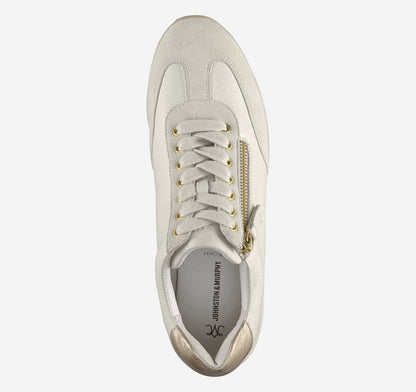 Johnston Murphy Women's Gracie Side-Zip Lace Up