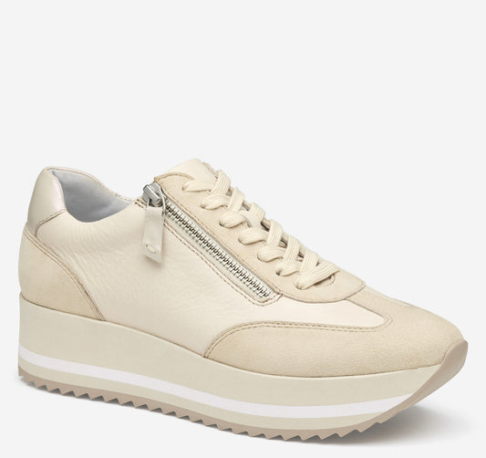 Johnston Murphy Women's Gracie Side-Zip Lace Up