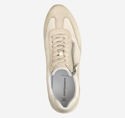 Johnston Murphy Women's Gracie Side-Zip Lace Up