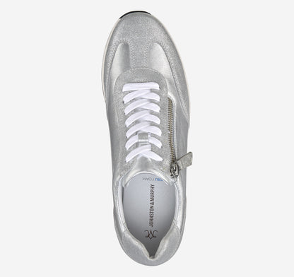 Johnston Murphy Women's Gracie Side-Zip Lace Up
