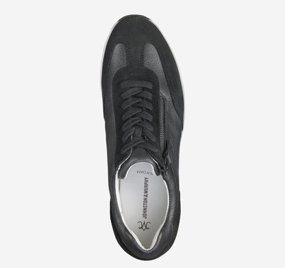 Johnston Murphy Women's Gracie Side-Zip Lace Up