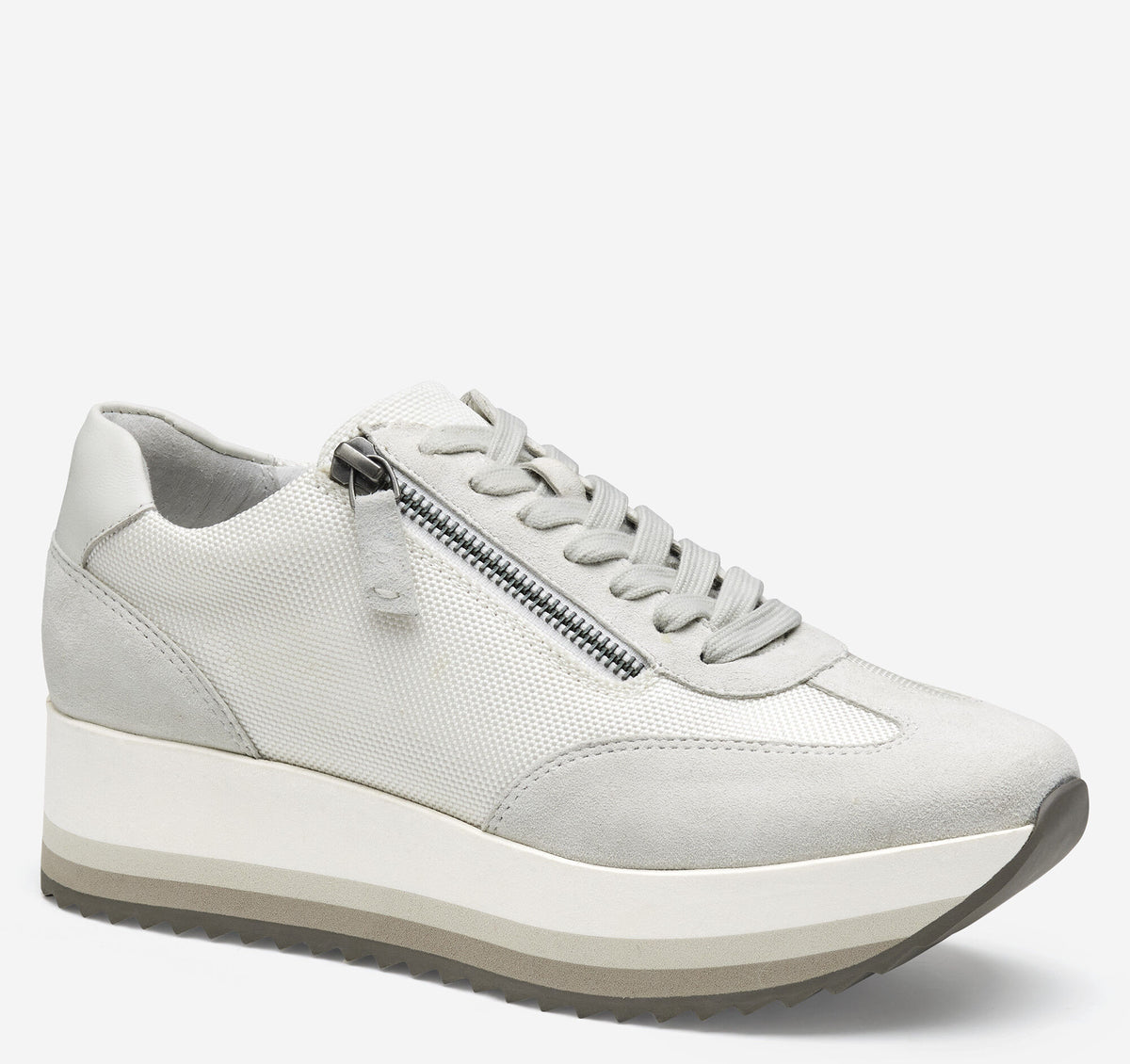 Johnston Murphy Women's Gracie Side-Zip Lace Up