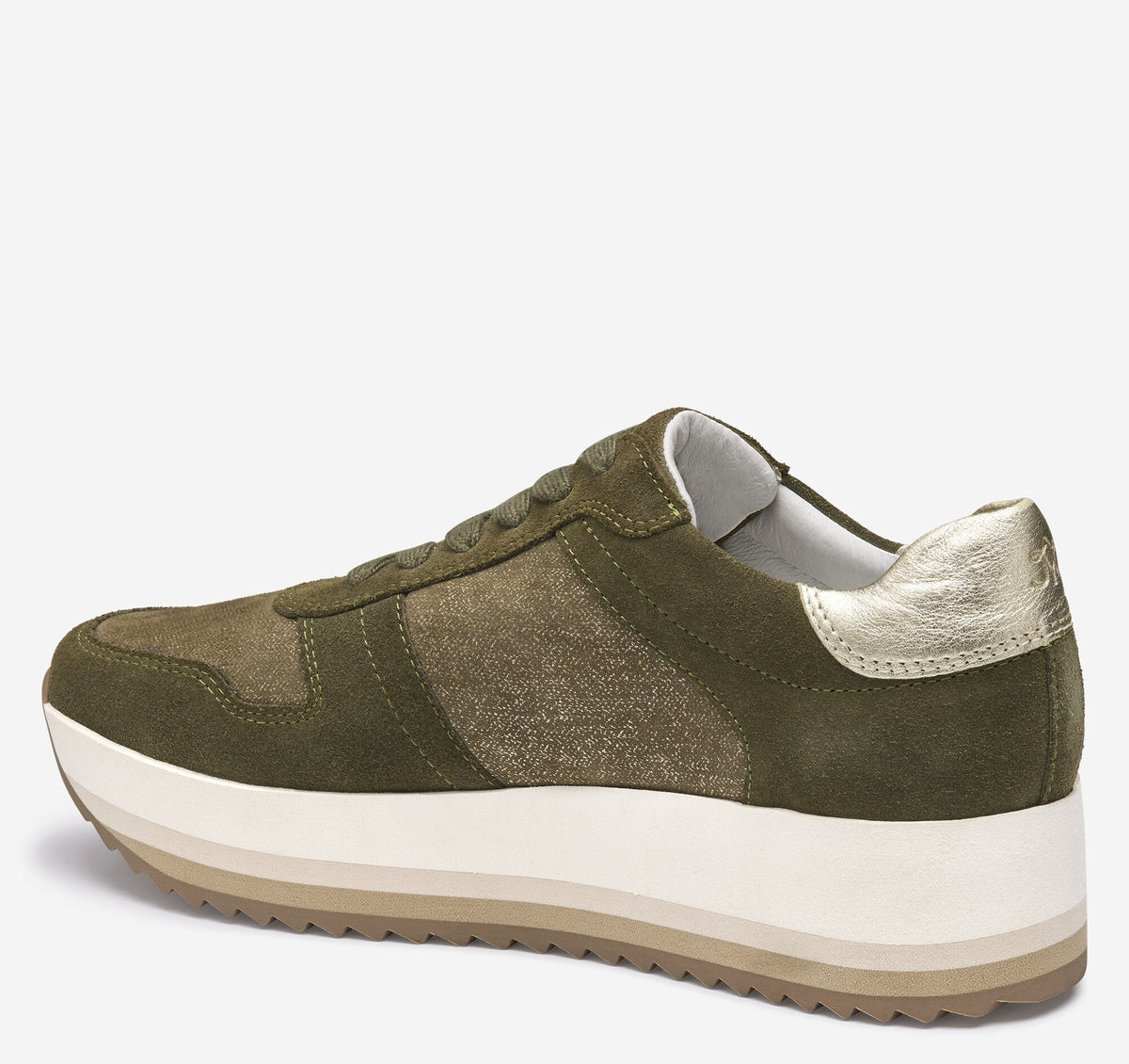 Johnston Murphy Women's Gracie Colorblock Lace-Up