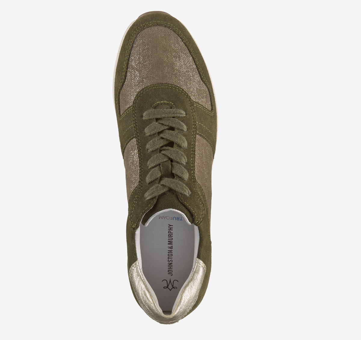 Johnston Murphy Women's Gracie Colorblock Lace-Up