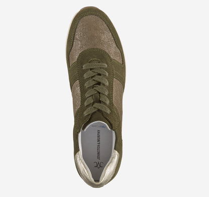 Johnston Murphy Women's Gracie Colorblock Lace-Up