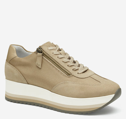 Johnston Murphy Women's Gracie Side-Zip Lace Up