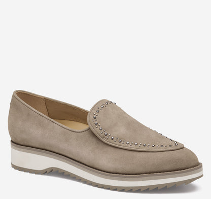 Johnston Murphy Women's Ulyssa Studded Loafer