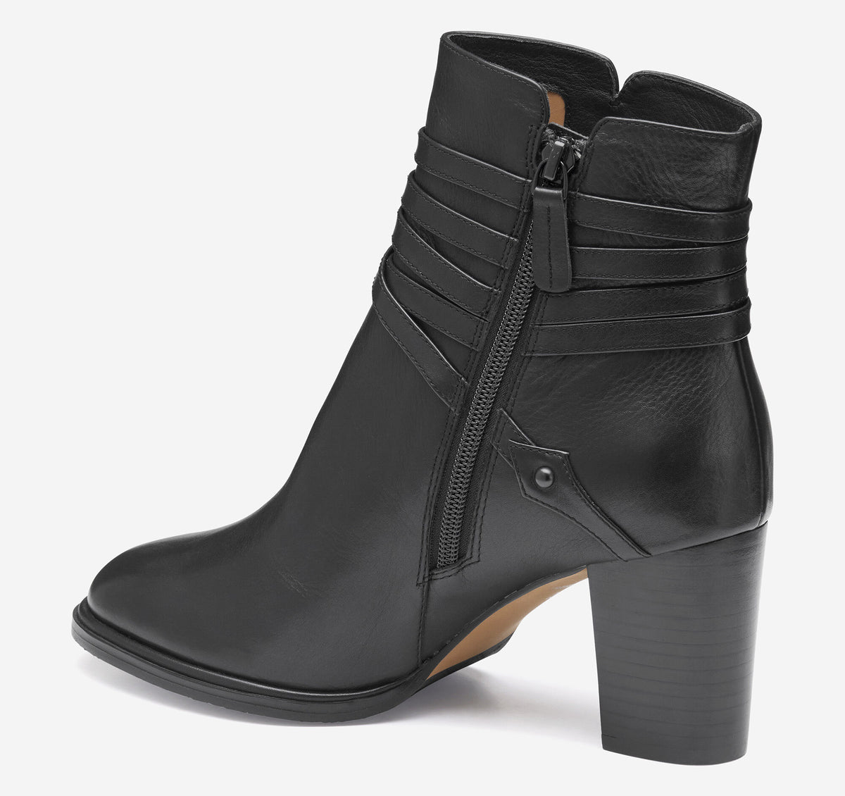 Johnston Murphy Women's Amy Belted Bootie