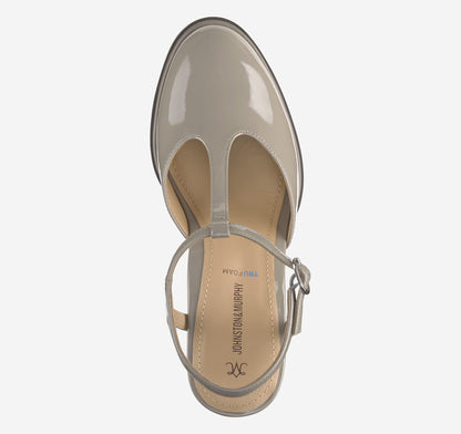 Johnston Murphy Women's Amy T-Strap Pump