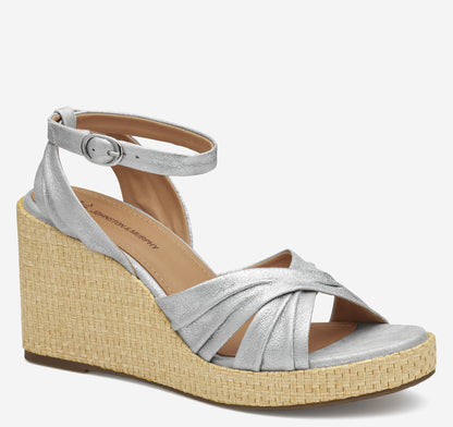 Johnston Murphy Women's Marcia Cross-Band Sandal