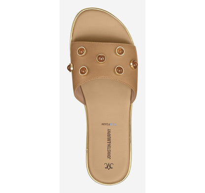 Johnston Murphy Women's Shayla Embellished Slide