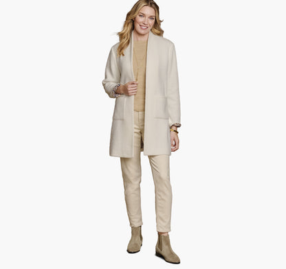 Johnston Murphy Women's Eyelash Coatigan