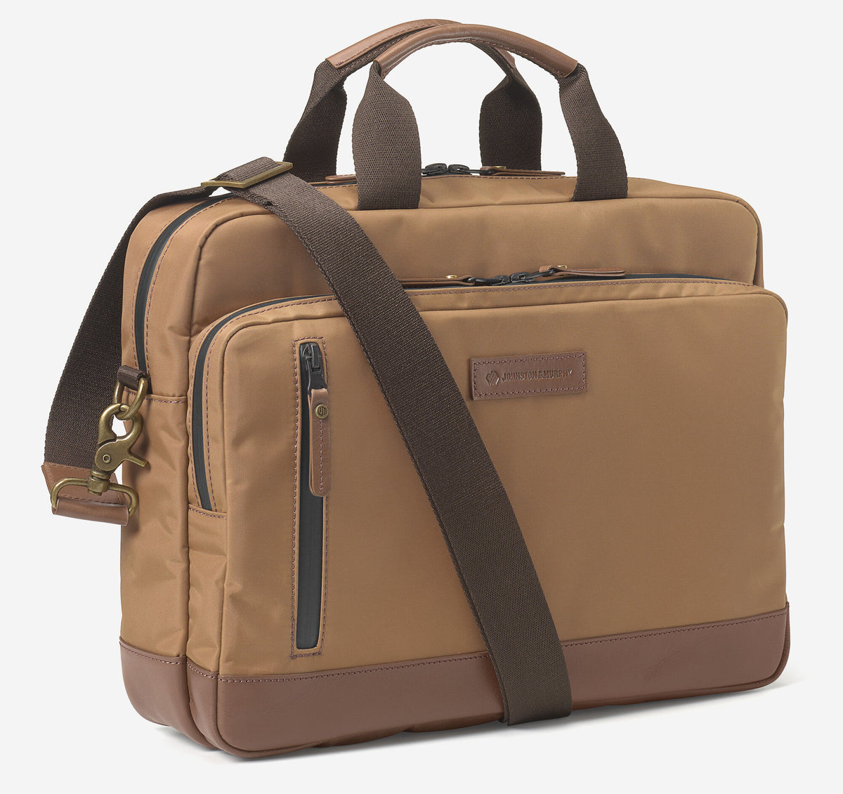 Johnston Murphy Men's Hudson Waterproof Briefcase