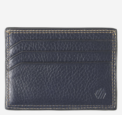 Johnston Murphy Men's Double Contrast Stitch Weekender Card Wallet