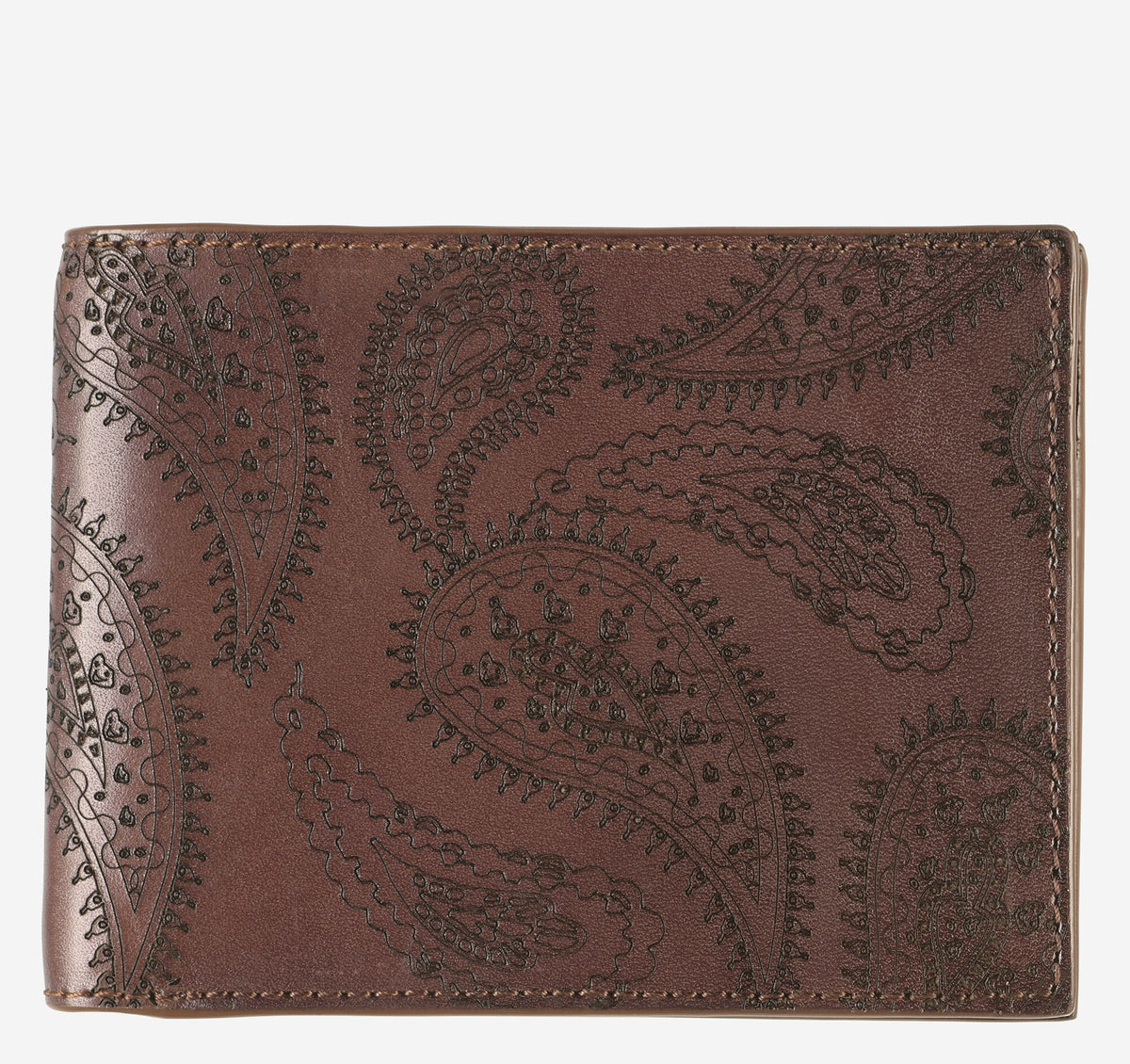 Johnston Murphy Men's Dress Paisley Billfold Wallet