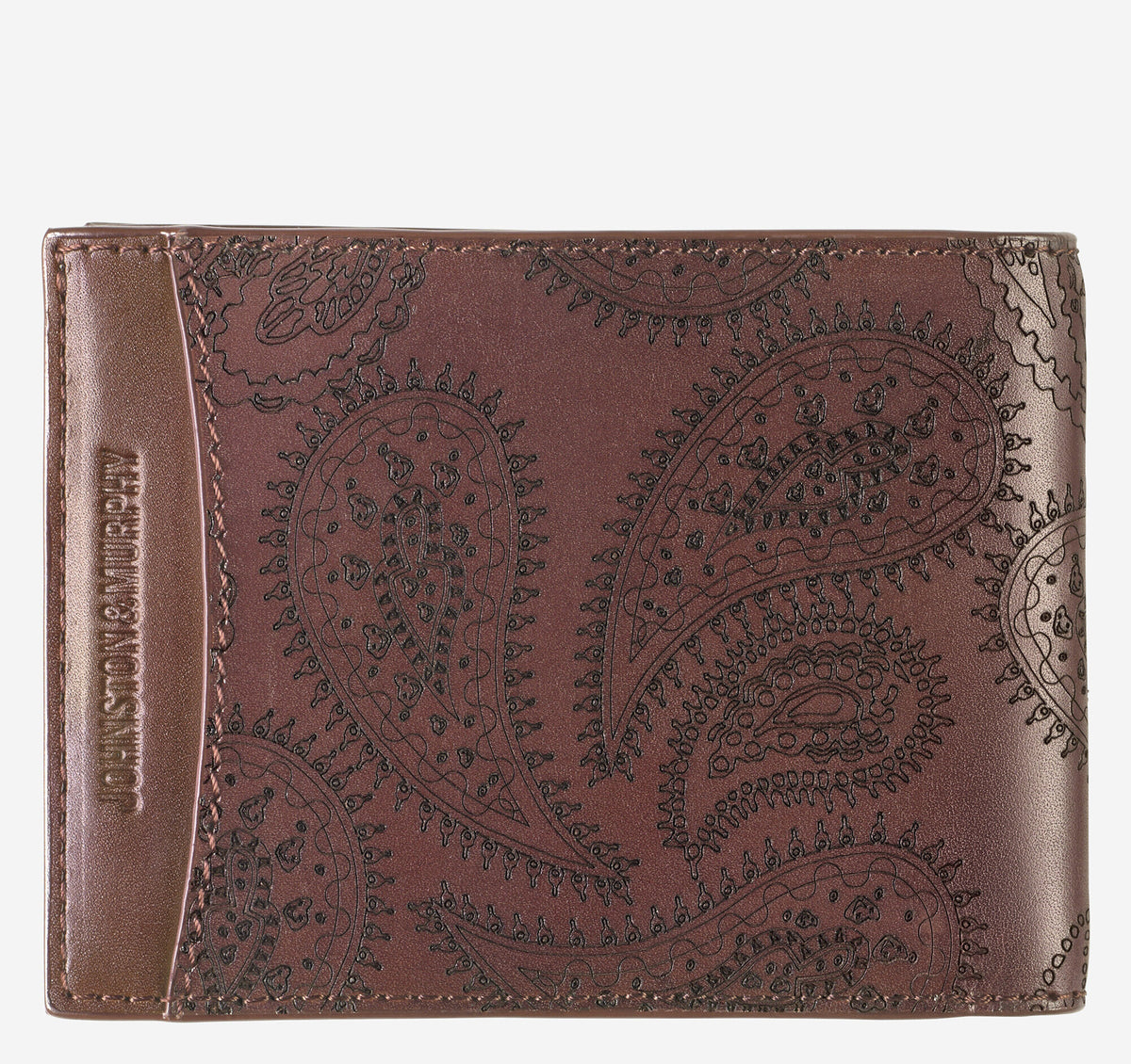 Johnston Murphy Men's Dress Paisley Billfold Wallet