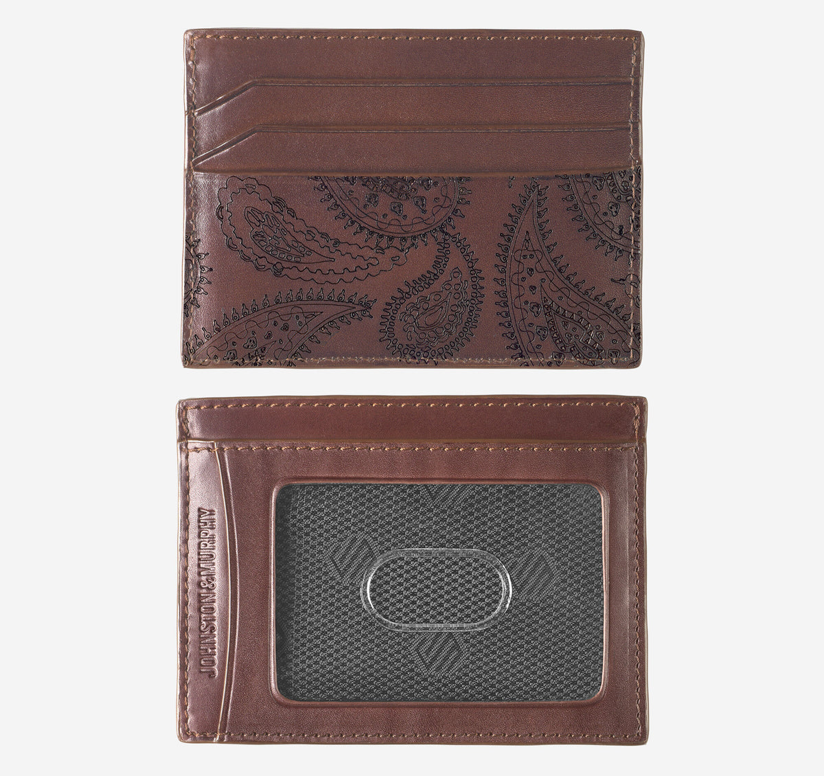 Johnston Murphy Men's Dress Paisley Weekender Card Wallet