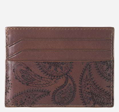 Johnston Murphy Men's Dress Paisley Weekender Card Wallet