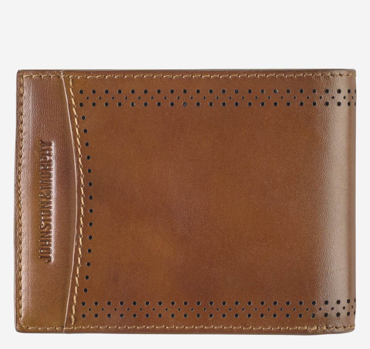 Johnston Murphy Men's Hudson Perforated Billfold