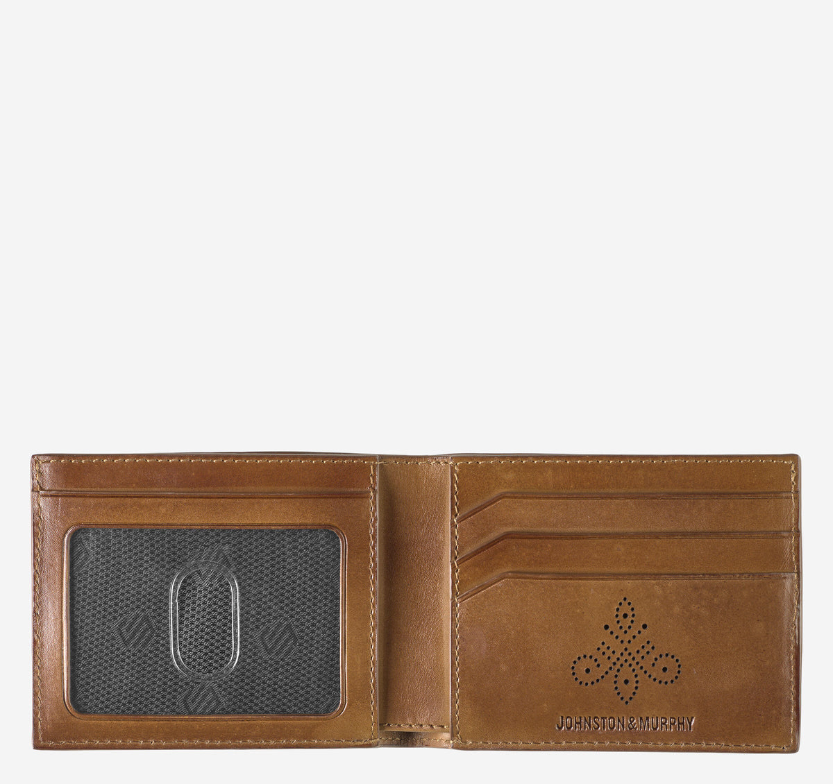 Johnston Murphy Men's Hudson Perforated Billfold