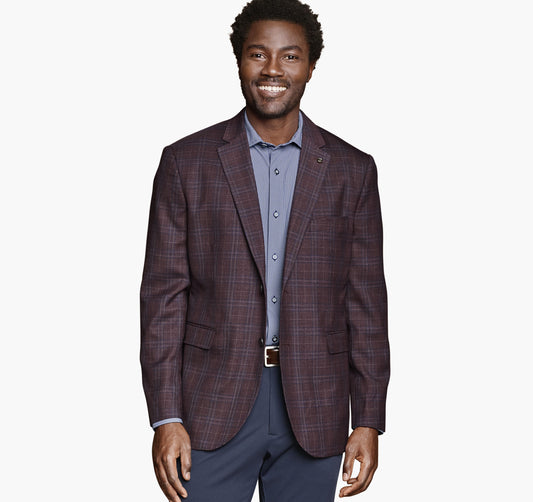 Johnston Murphy Men's Dress Wool Blazer