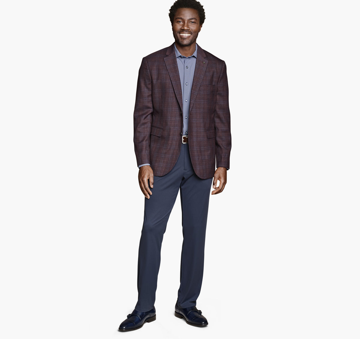 Johnston Murphy Men's Dress Wool Blazer