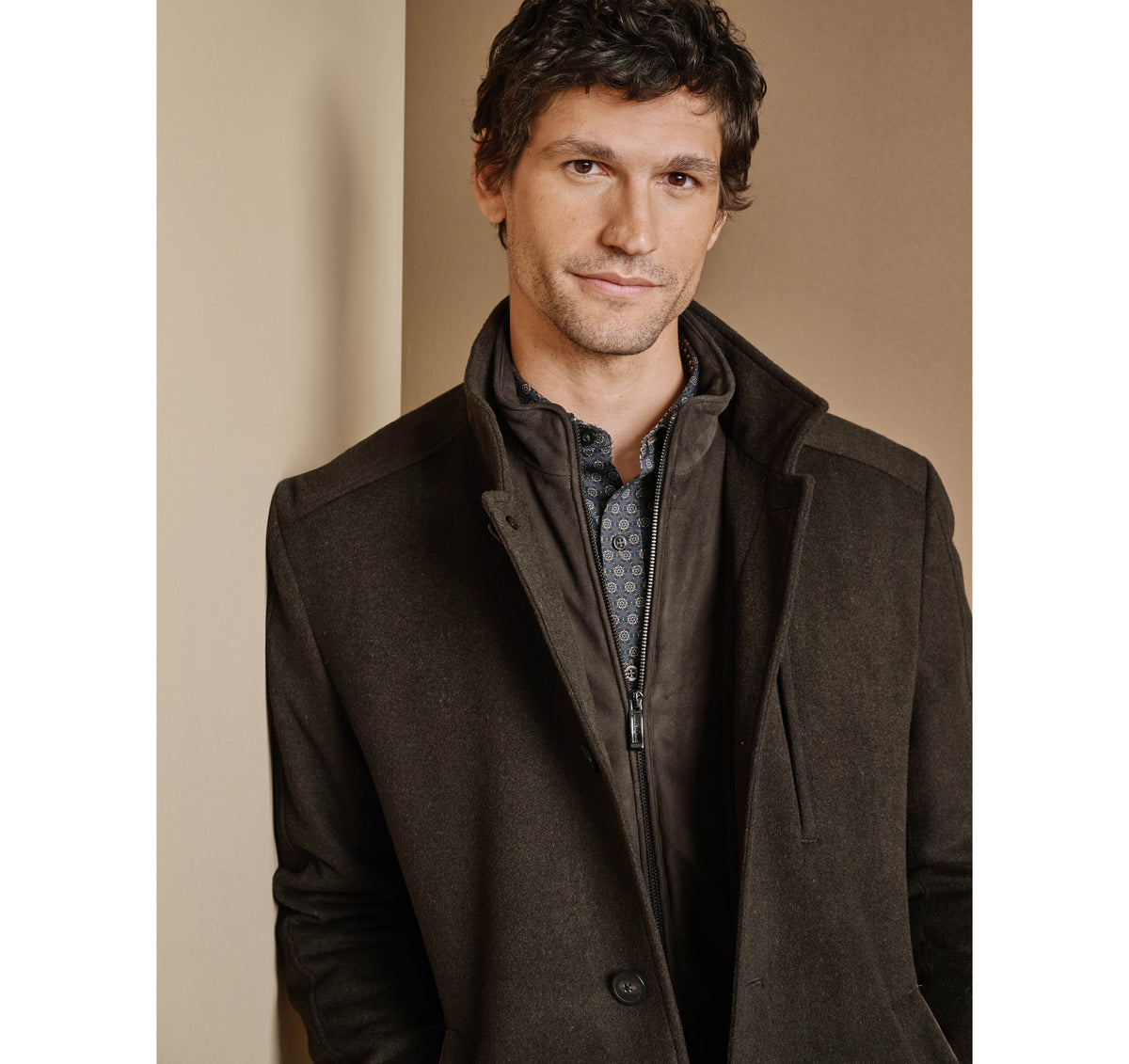 Johnston Murphy Men's Upton Luxe 175th Anniversary Car Coat