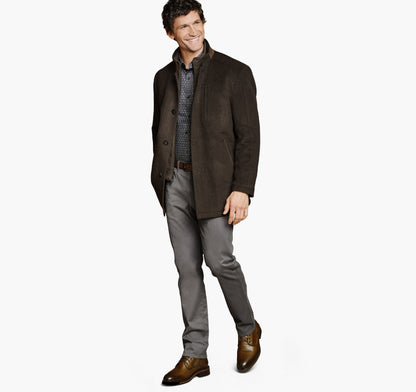 Johnston Murphy Men's Upton Luxe 175th Anniversary Car Coat