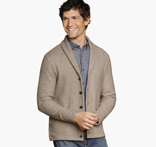 Johnston Murphy Men's Shawl Cardigan