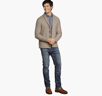 Johnston Murphy Men's Shawl Cardigan