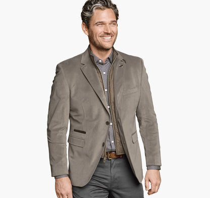 Johnston Murphy Men's Plush Bibbed Blazer