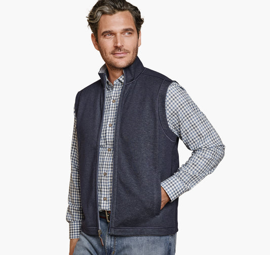 Johnston Murphy Men's Icon Reversible Vest