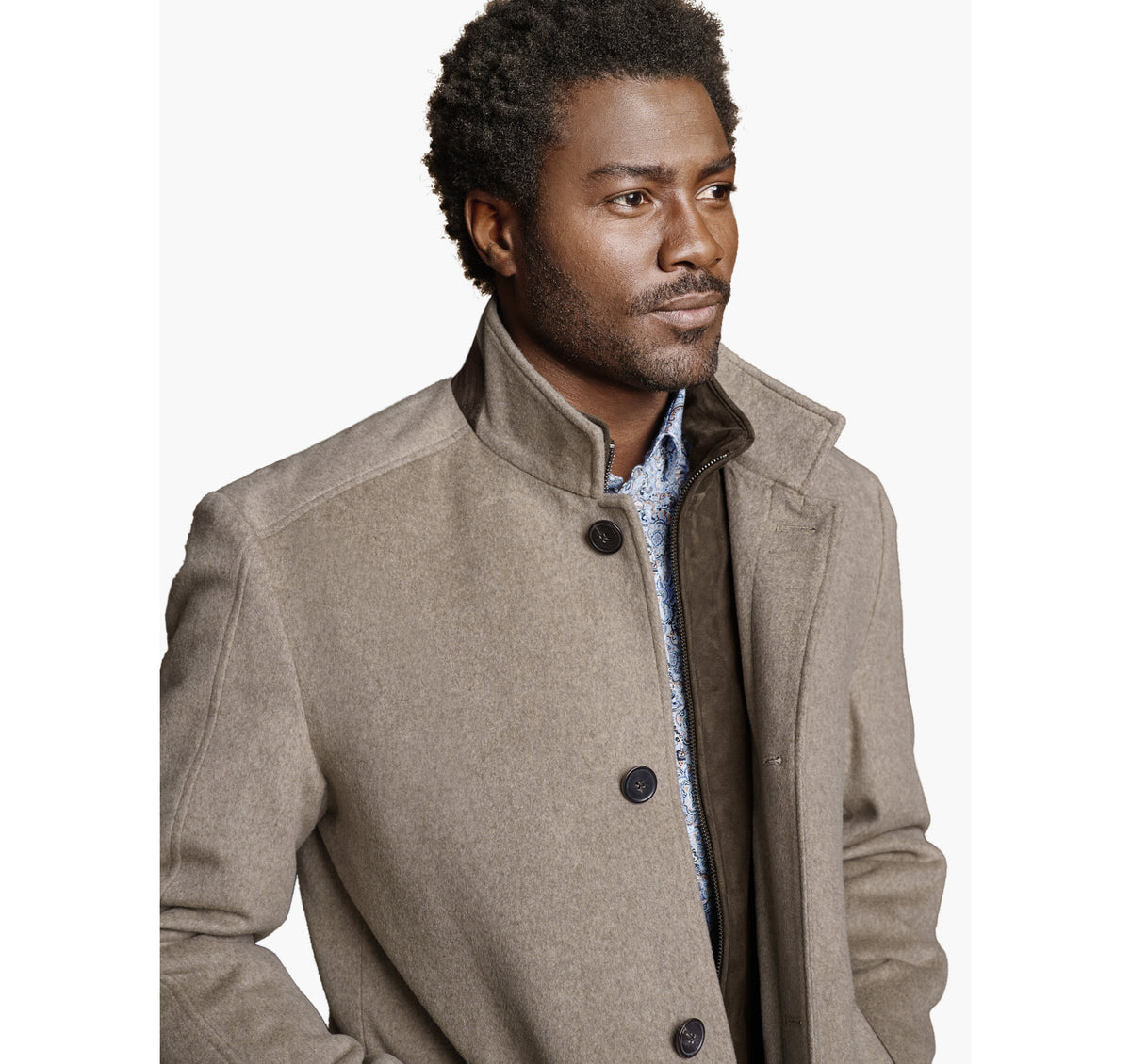 Johnston Murphy Men's Upton Luxe 175th Anniversary Car Coat