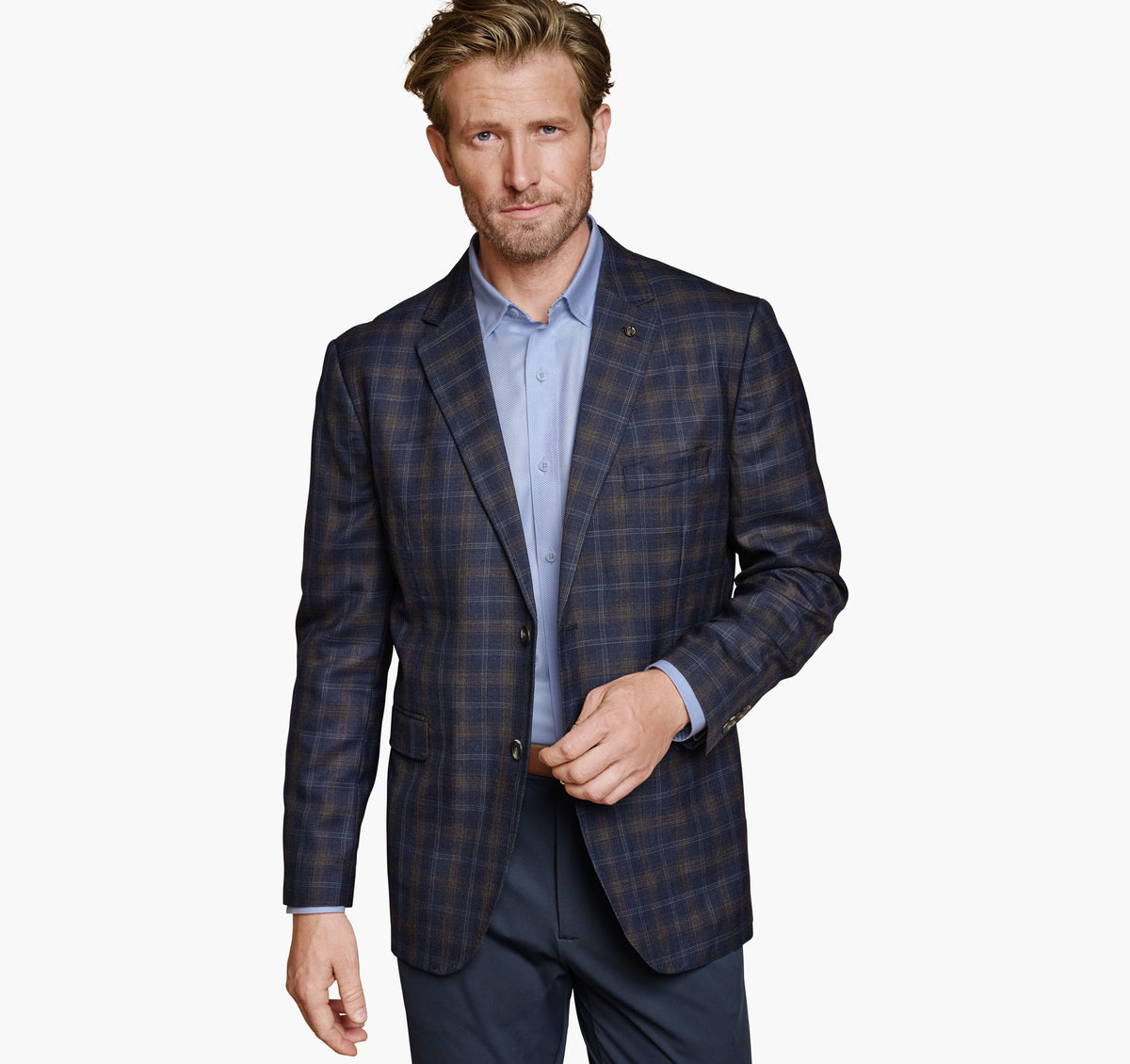 Johnston Murphy Men's Dress Wool Blazer