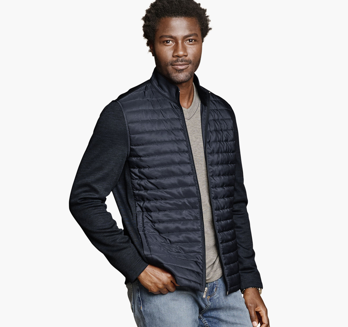 Johnston Murphy Men's XC4® Quilted Full-Zip