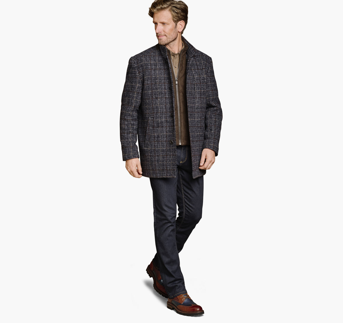 Johnston Murphy Men's Upton Car Coat