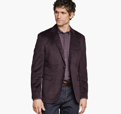 Johnston Murphy Men's Printed Plush 175th Anniversary Blazer