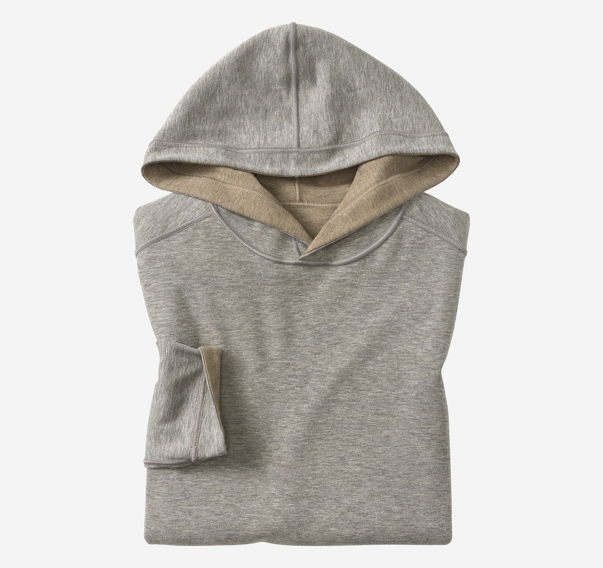 Johnston Murphy Men's Icon Reversible Hooded Pullover