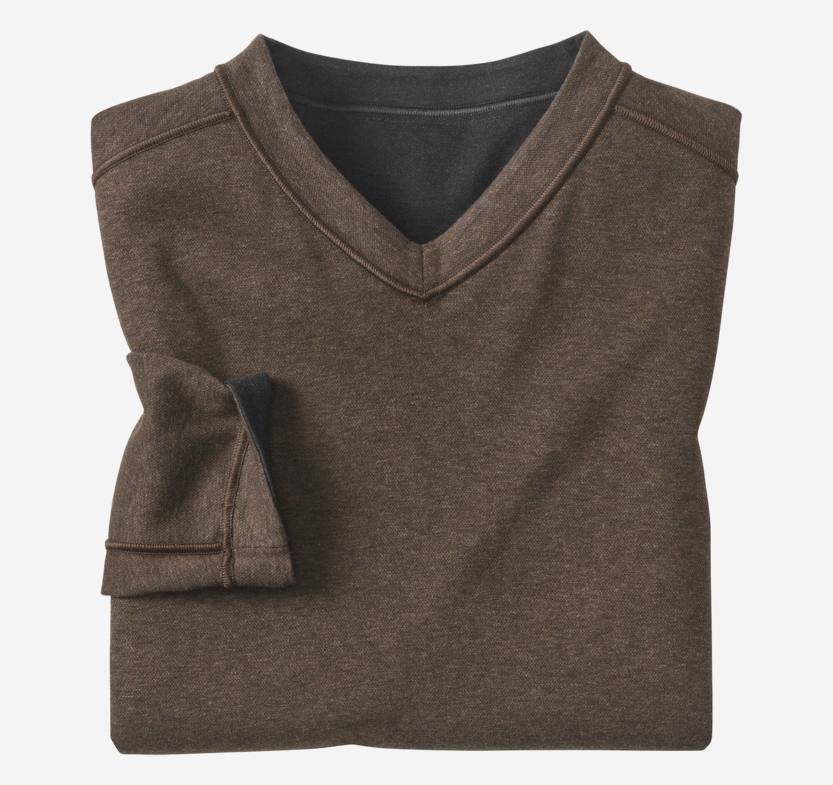 Johnston Murphy Men's Icon Reversible V-Neck Pullover