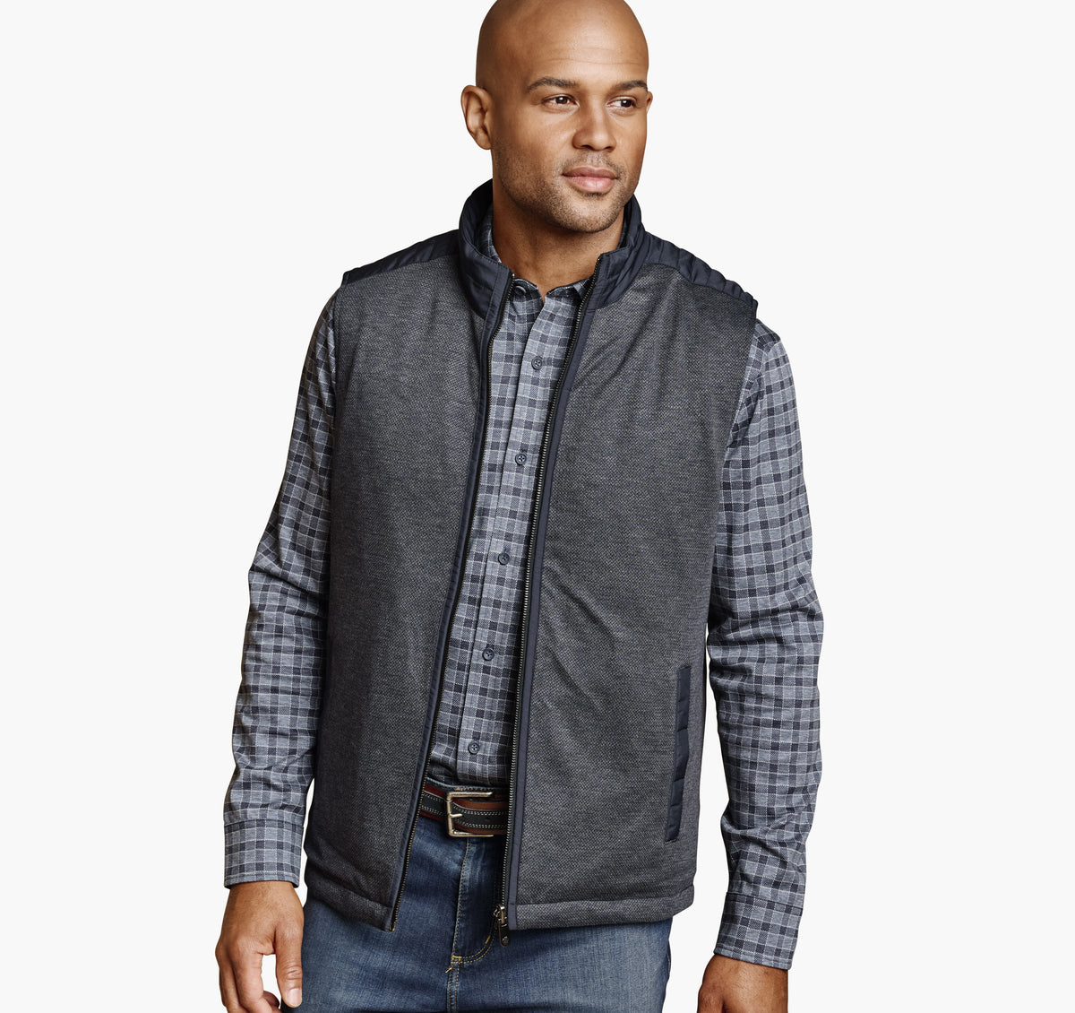 Johnston Murphy Men's Reversible Vest